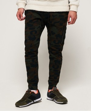 Superdry Rookie Cipzár Pocket Férfi Sportruházat Olivazöld/Camo | LYDWR8120